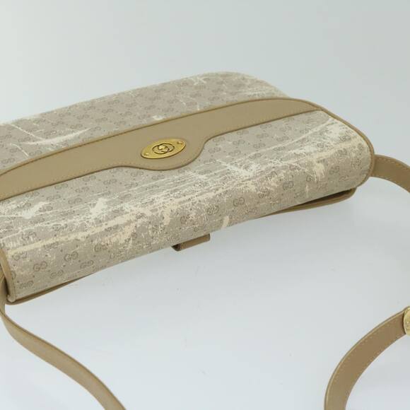 GUCCI Micro GG Canvas Shoulder Bag Beige 004 106 004 106 - Picture 6 of 13